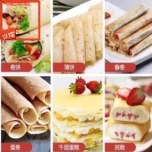 máy làm bánh tráng, bánh pancake, bánh crepe