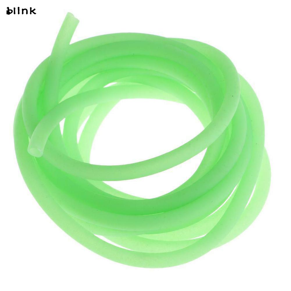 Ống Silicone Dạ Quang 2M Chống Rối Dây Câu Cá （2 * Ống phát sáng （1m）)