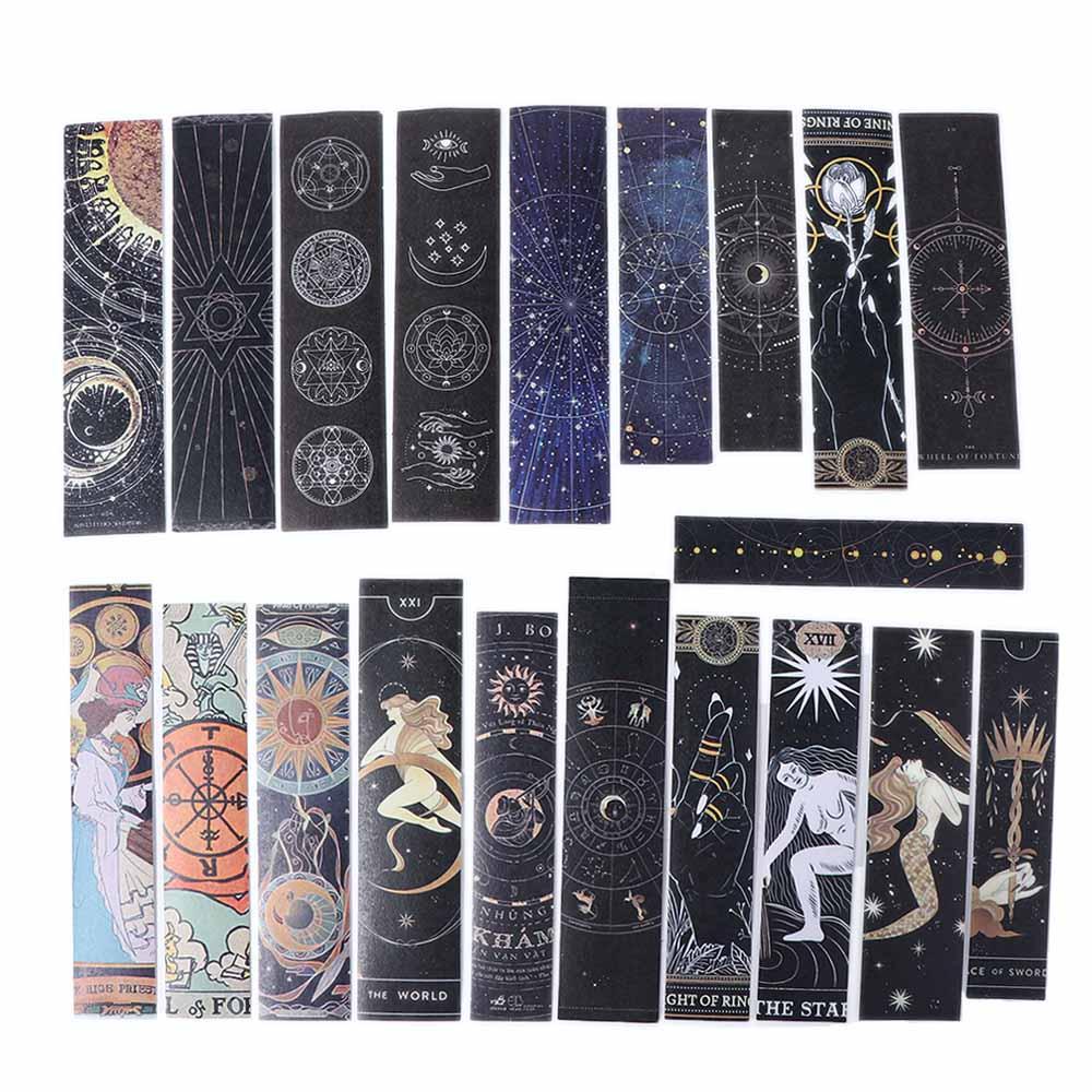 Bộ 40 Giấy Dán Ghi Chú Trang Trí Sổ Tay / Nhật Ký Kiểu Retro DIY