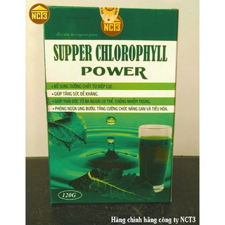 BỘT DIỆP LỤC SUPPER CHLOROPHYLL (120g) ( Hàng chính hãng công ty NCT3 ) . .