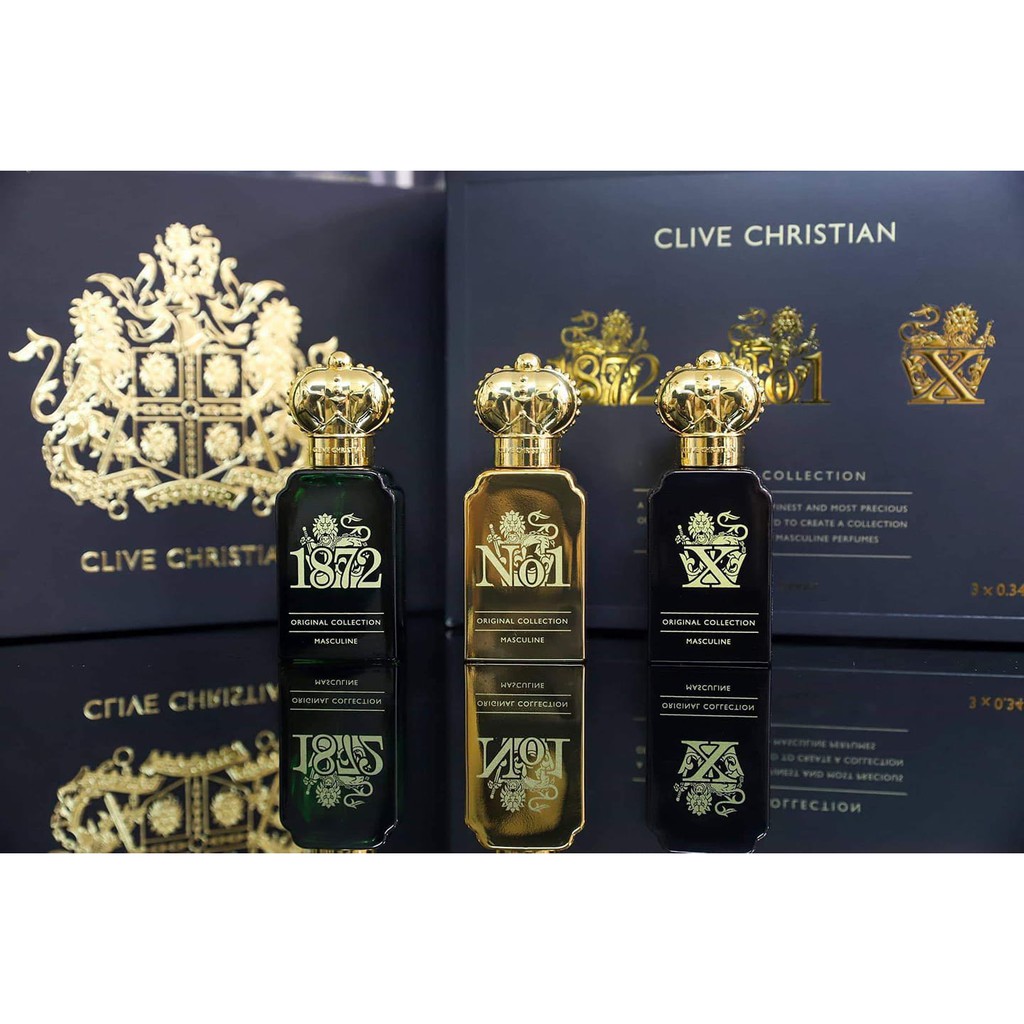 Set Nước Hoa Clive Christian Original Collection 10ml x 3 | Thế Giới Skin Care