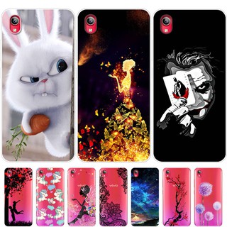 Ốp điện thoại silicon TPU viền đen dành cho Vivo Y91c