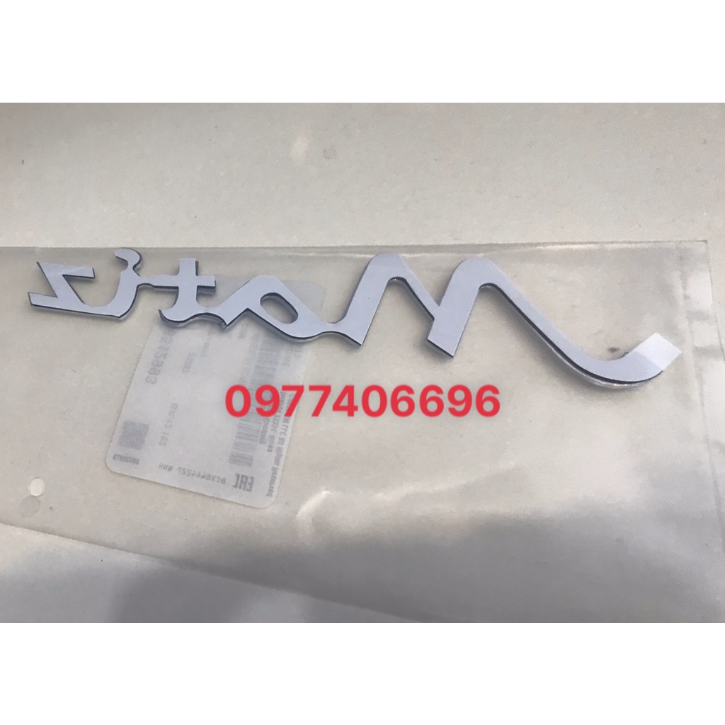 Chữ Matiz xịn GM chính hãng -  Mã phụ tùng 96512993