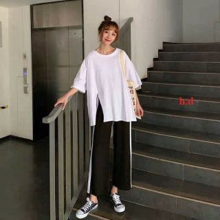 Sét áo xẻ + quần 1 rót xẻ