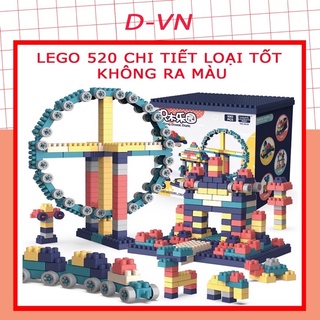 LEGO BUILDING BLOCK PARK 520 CHI TIẾT ĐỒ CHƠI XẾP HÌNH THÔNG MINH