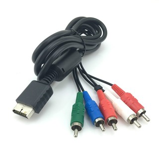Dây cáp AV Video-Audio HD Component cho SONY PS2 PS3 Slim
