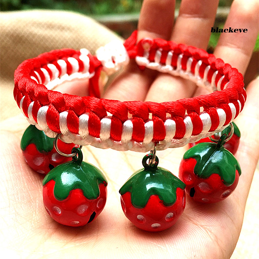 Vòng Cổ Thiết Kế Gắn Chuông Hoạt Hình Xinh Xắn Dành Cho Thú Cưng