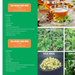 (Combo 3) 5 gói trà HOÀNG THẢO MỘC 500gram