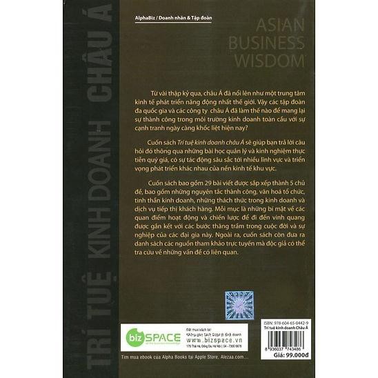 Sách - Trí tuệ kinh doanh châu Á