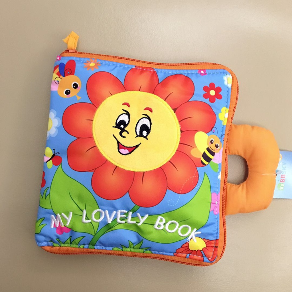 Sách Vải My Lovely Book Luyện Kỹ Năng Cho Bé SV49