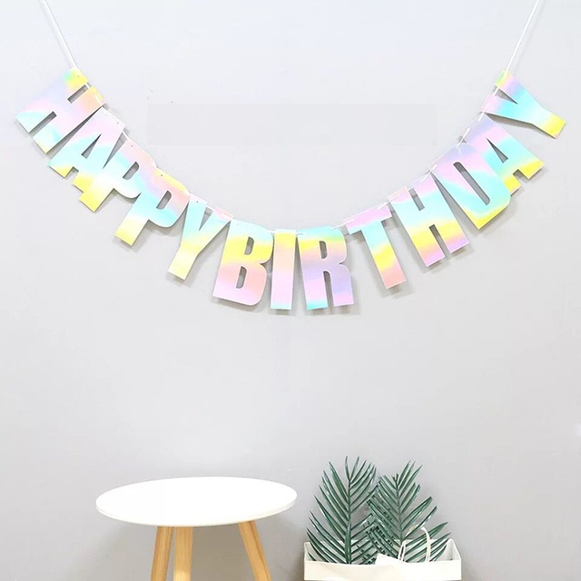 Banner trang trí tiệc sinh nhật sử dụng tiện lợi