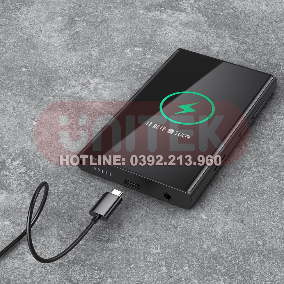 Máy Nghe Nhạc Ruizu H10: Buetooth 5.0 Màn Hình Cảm Ứng, Xem Phim Full HD, Có Loa Ngoài