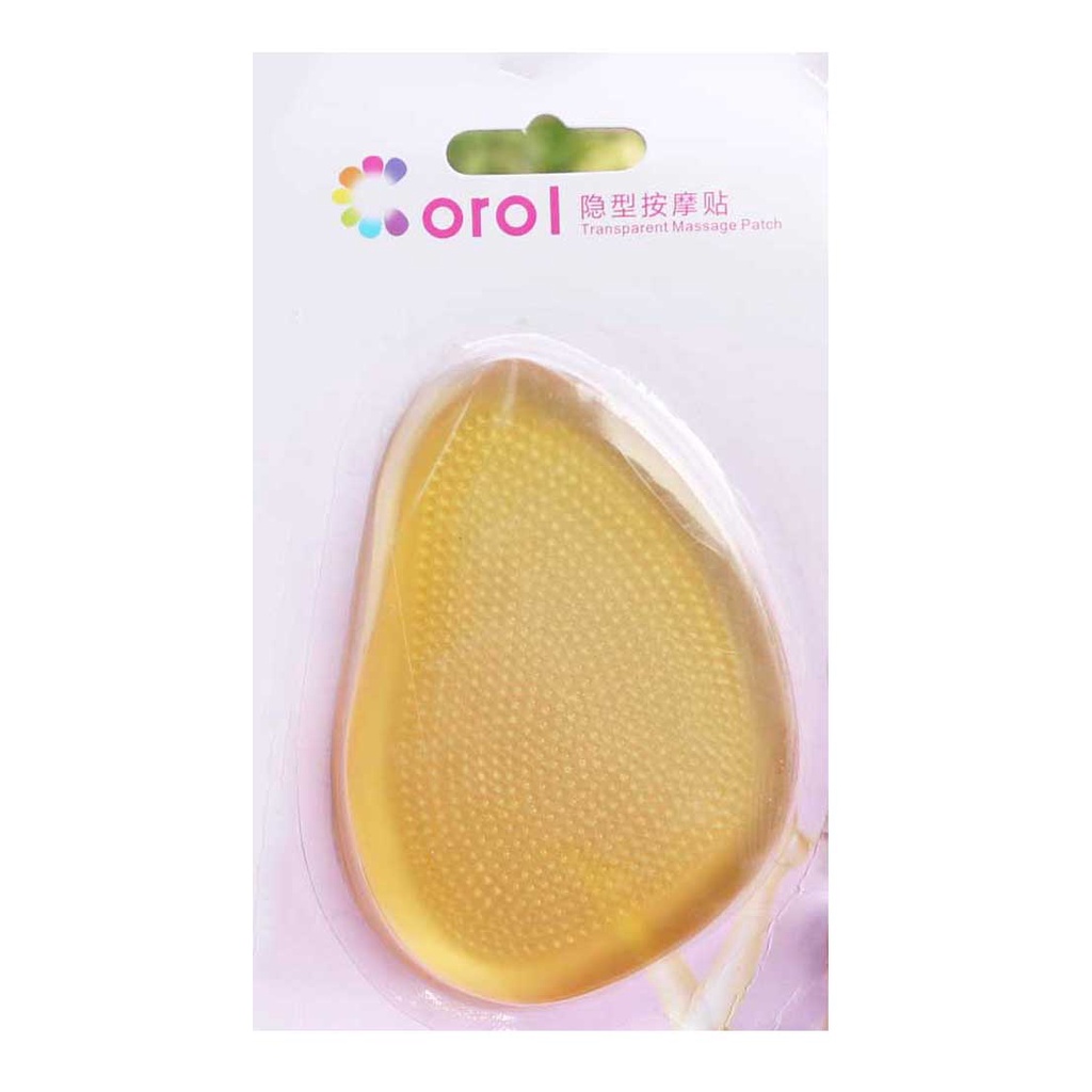 Miếng lót giày Silicon chống rộng, giảm đau chân Detaunisex màu Vàng LGS3V