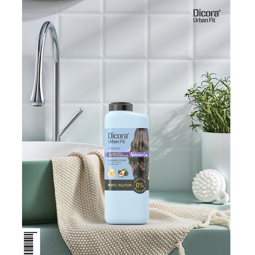 Dầu Gội Dicora Urban Fit Avocado Extract Chiết Xuất Trái Bơ 400ml