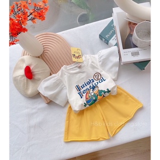 Sét cotton xinh cho bé gái