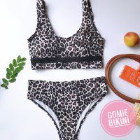 [Ảnh thật + Video] Bikini nữ da beo  phong cách