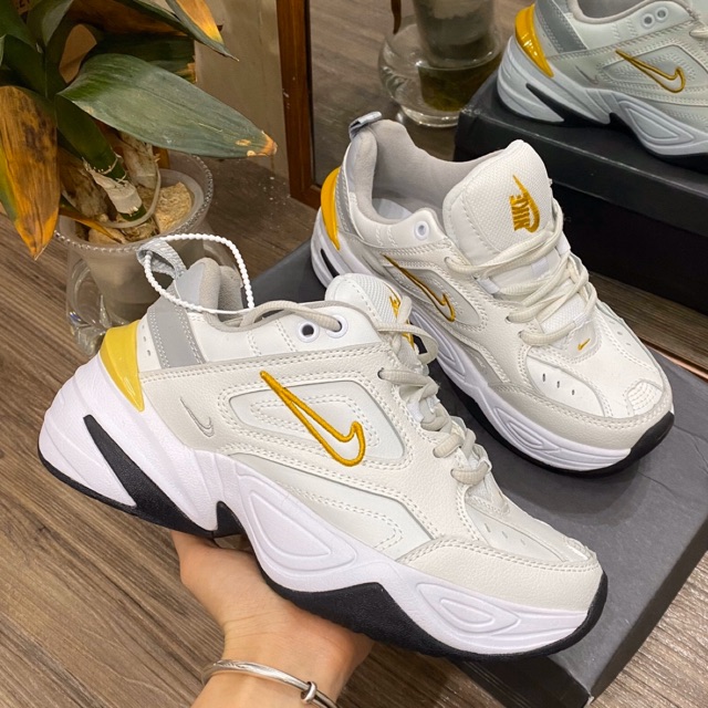 FALE SALE Xả Xả | Xả Xả| HOT THANH LÝ- Giầy m2k trắng gót vàng 1:1 ( full box + free ship 2020 Có Sẵn 🍀 new L > ₛ * :