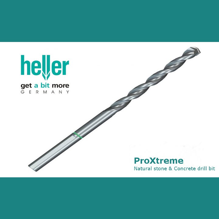 Mũi khoan đá Heller Proxtreme (Size ĐK từ 4-14mm)