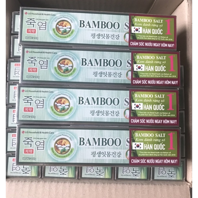 140G - Kem đánh răng Bamboo Salt 140g