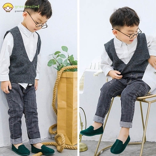 Gm Giày Lười Da Mềm Thời Trang Cho Bé