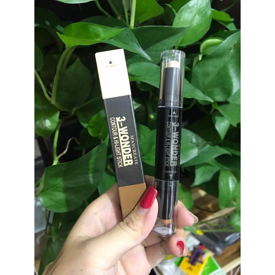 Bút tạo khối, che khuyết điểm 2in1 Maycreate nội địa Trung | BigBuy360 - bigbuy360.vn