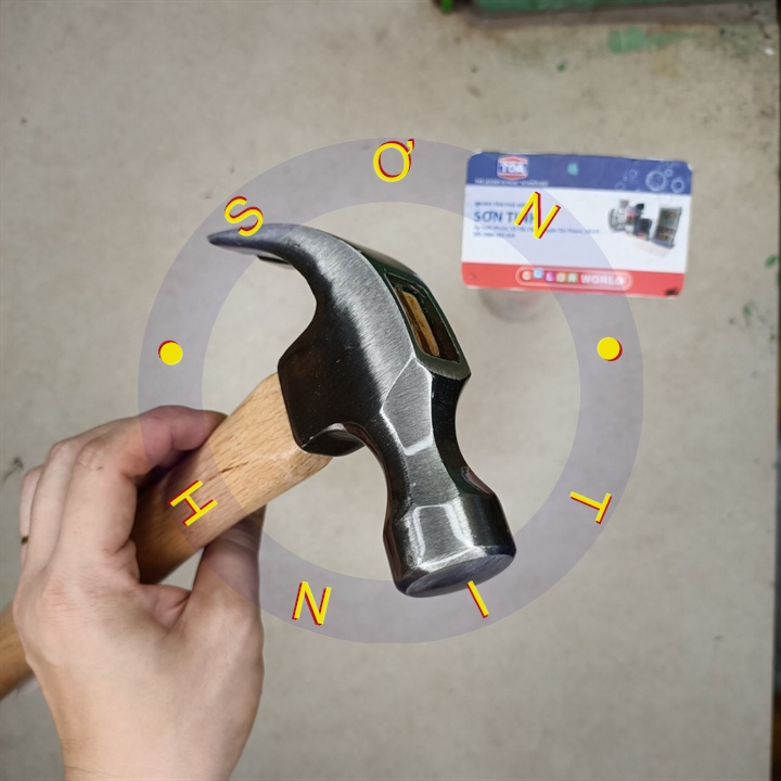 BÚA SỪNG DÊ CÁN GỖ 20OZ 31mm 560g TOLSEN 25032