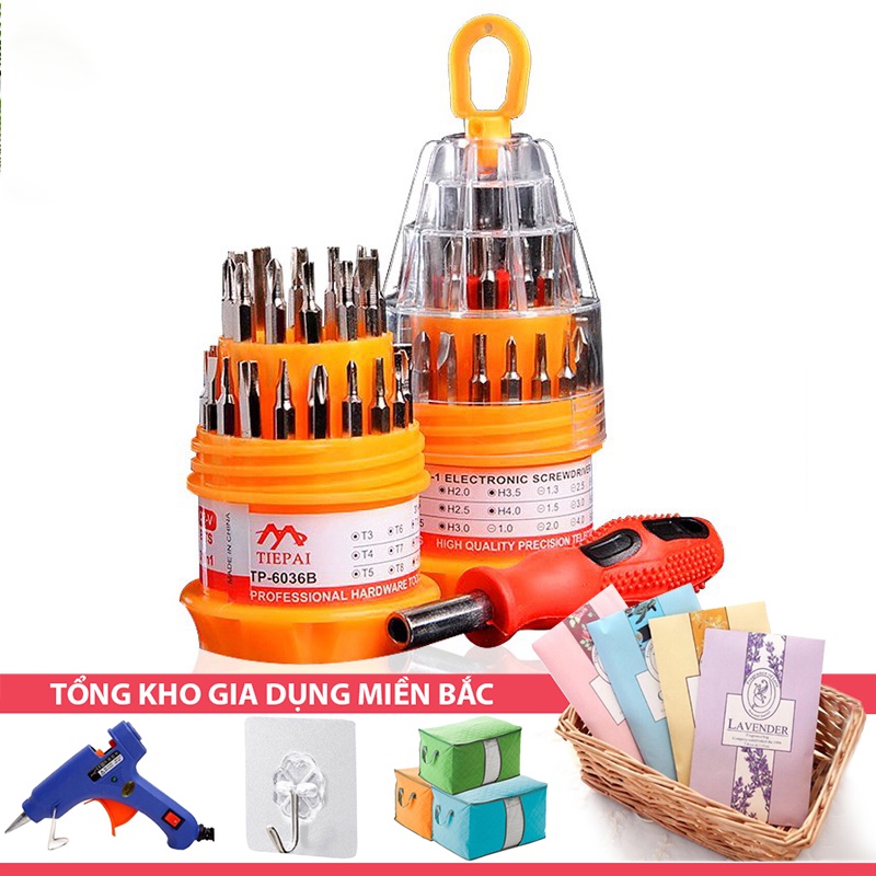 [Tổng Kho Sỉ] Bộ Tua Vít Sửa Chữa Điện Thoại, Sửa Đồ Gia Dụng - Tô Vít Đa Năng Nhiều Đầu Đa Năng- Vặn Ốc Vít Đủ Loại 31