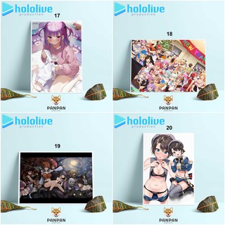 Postcard Cao Cấp - Poster Hololive Vtuber (1)