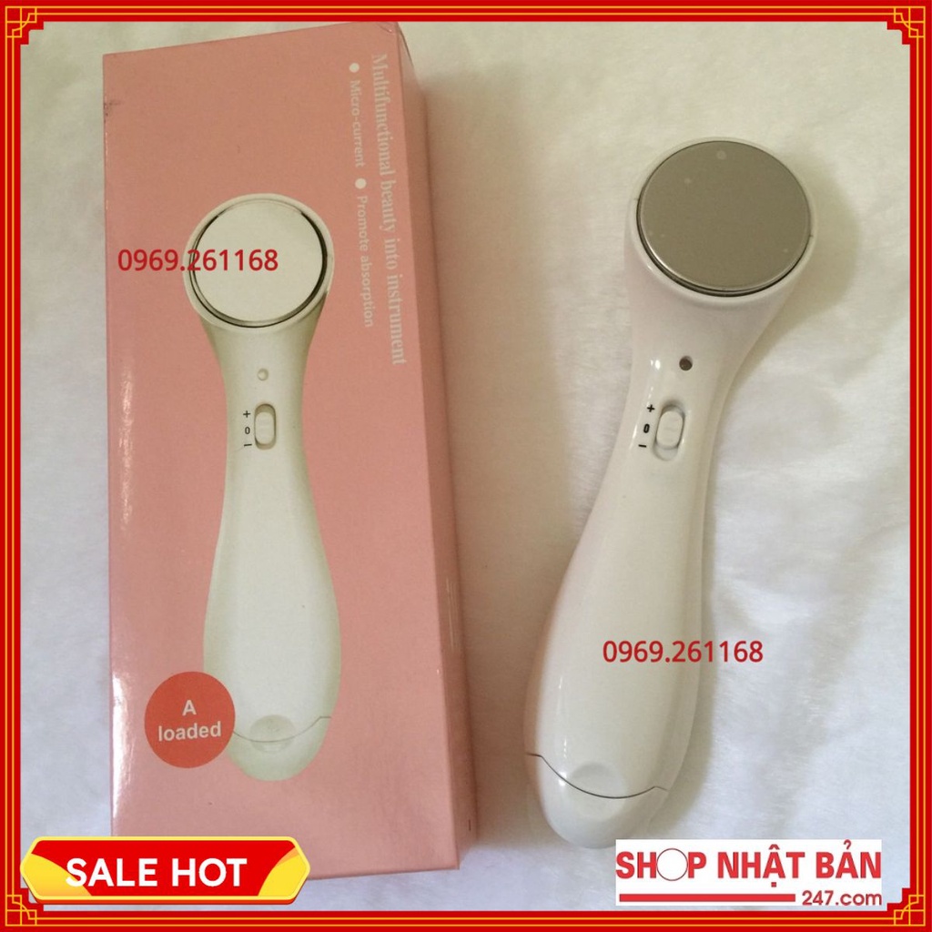 KHUYẾN MẠI: Máy massage mặt bằng ion giúp thẩm thấu nhanh dưỡng chất + Tặng kèm khẩu trang chống tia UV Nhật Bản