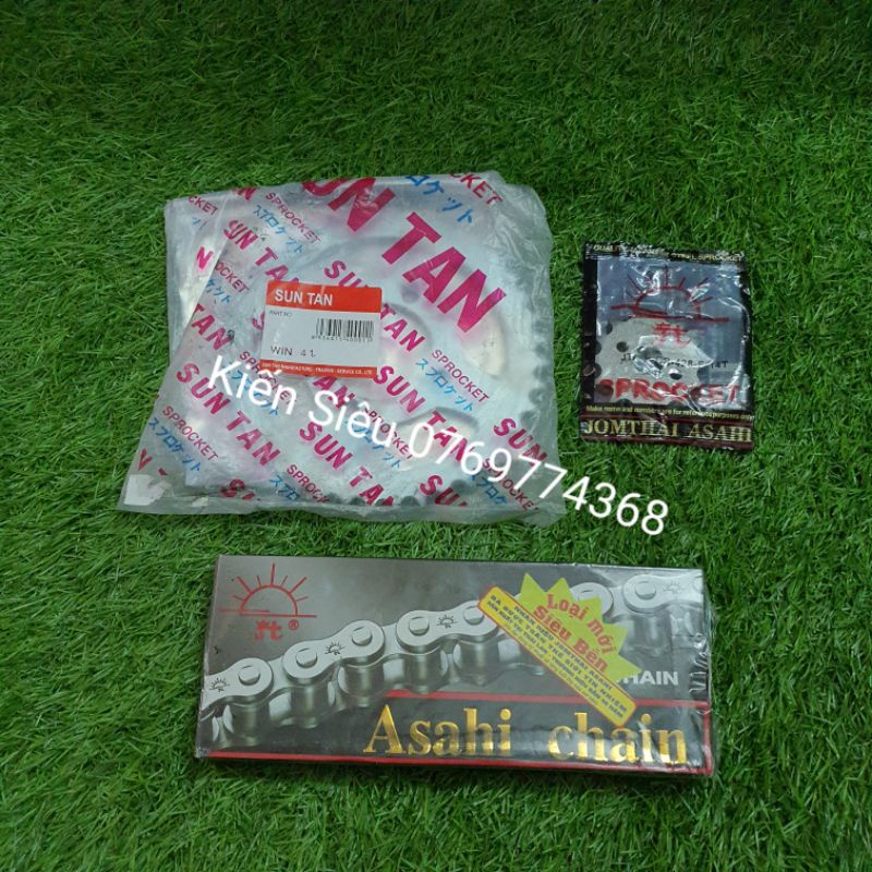 Nhông sên dĩa nhông xích dĩa win win 100 win 125