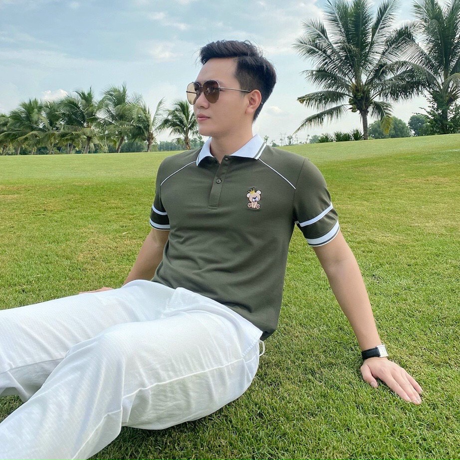 Áo polo nam hot mẫu mới, áo thun cao cấp cổ bẻ vải cá sấu cực đẹp size VNXK phong cách sang trọng