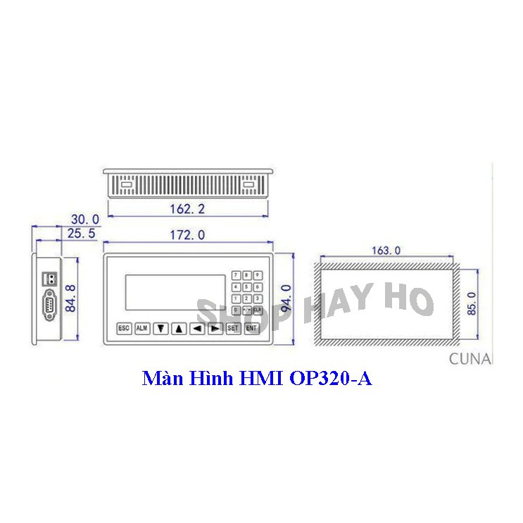 Màn hình HMI OP320 A Version 8 | BigBuy360 - bigbuy360.vn