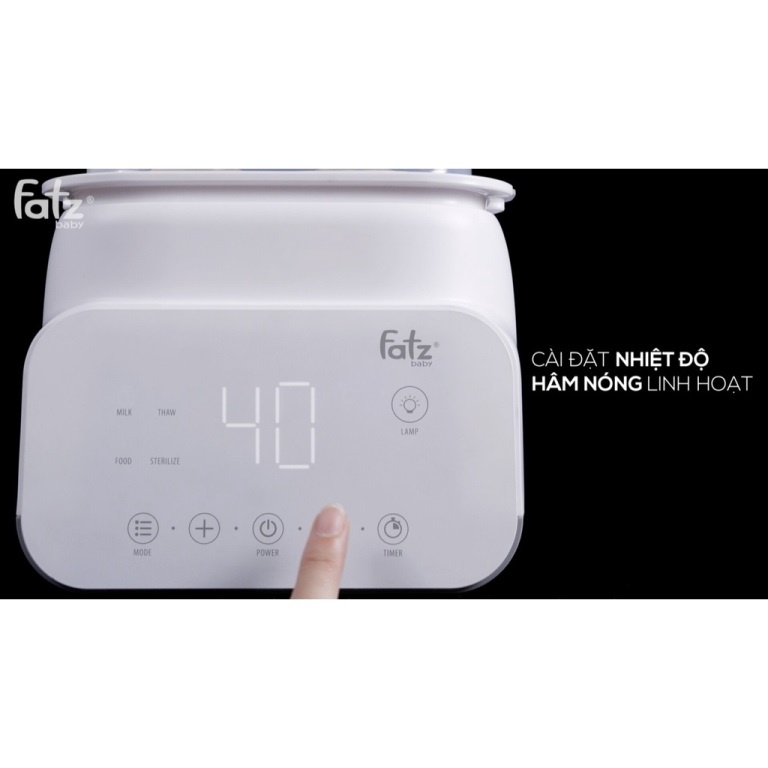 Máy Hâm Sữa Tiệt Trùng Điện Tử Fatz FatzBaby Duo 4 - FB3095MX