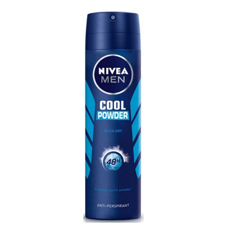 Xịt khử mùi Nam Nivea Men Deep Black Charcoal Thái Lan 150ml