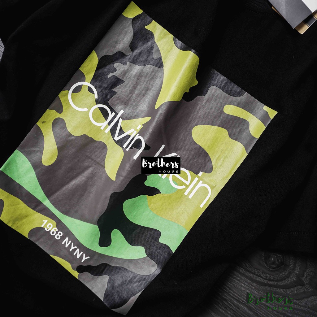 Áo thun nam CK camo trẻ trung nổi bật