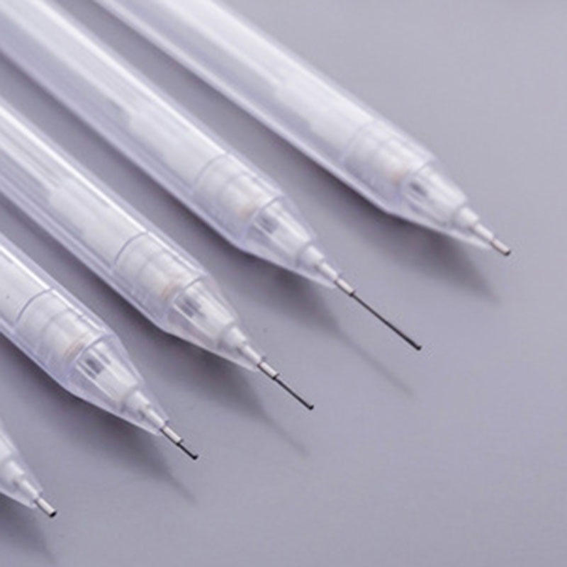 Bút chì bấm trong suốt ngòi 0.5 - 0.7mm