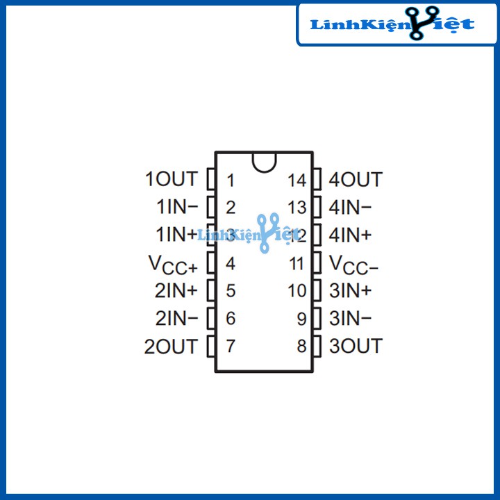 TL064 DIP 14