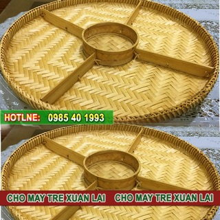 Mẹt tre chia ngăn.