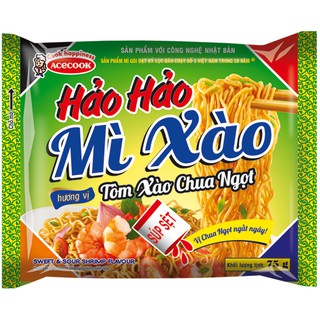 HẢO HẢO XÀO CHUA NGỌT 30 GÓI