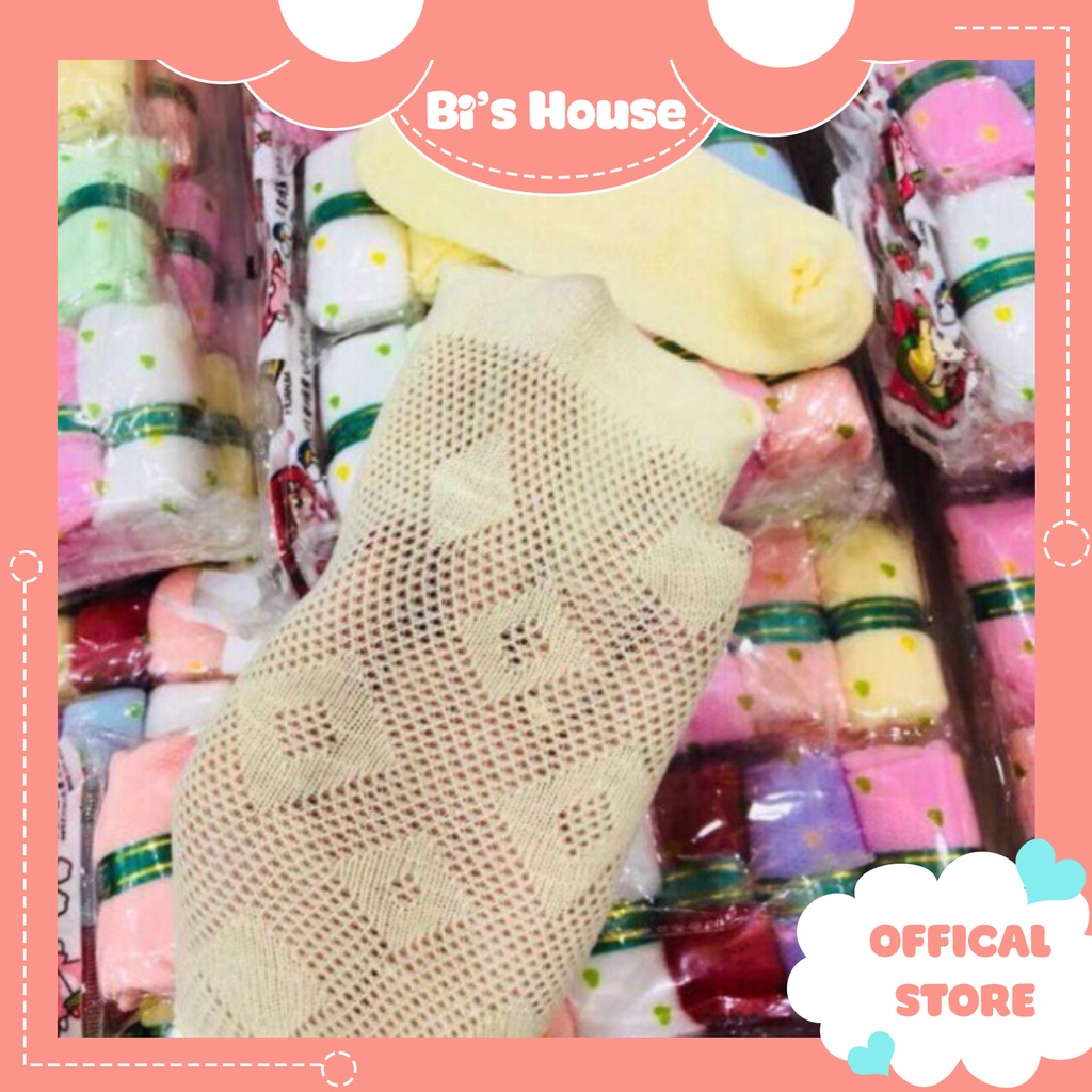 🌟 Set 5 đôi tất kẹo cho bé sơ sinh 0-2 tuổi  🍀