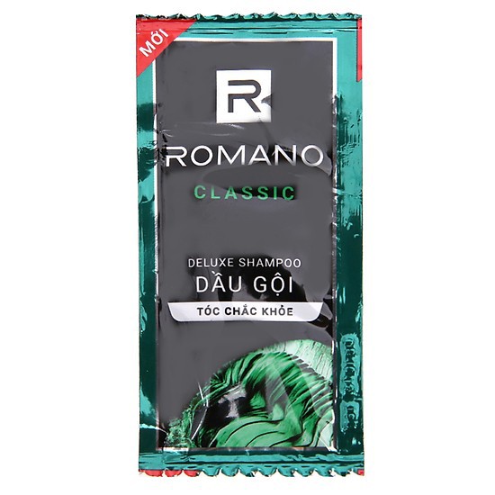 Romano: Combo 10 Dây gội Romano Các loại (1 dây 14 gói)