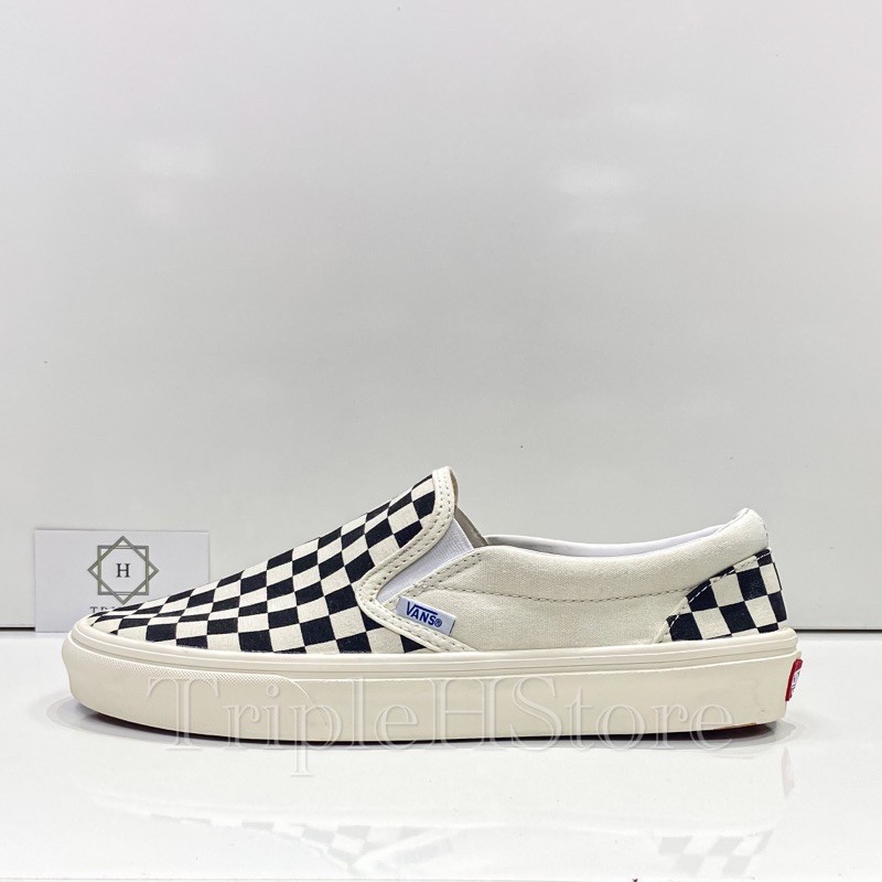 [TripleHStore] Giày Thể Thao Van Vault CheckerBoard ( Box xanh ) Vans Caro