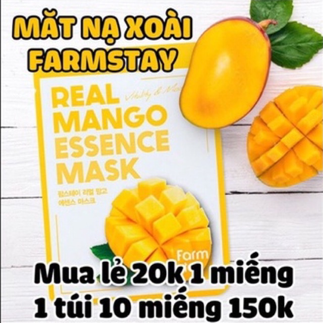 Mặt nạ tinh chất xoài FarmStay