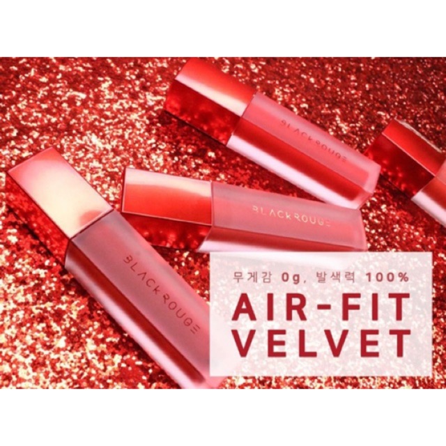 SON BLACK ROUGE Air Fit Velvet Tint Ver 1 - Ver 5