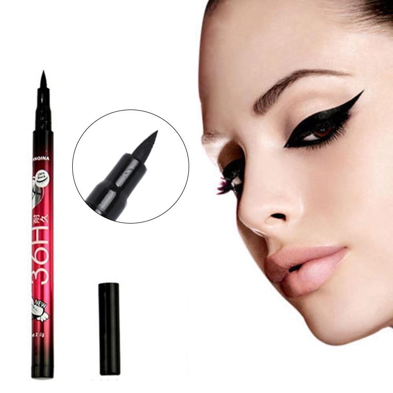 (hàng Mới Về) Bút Kẻ Mắt Dạng Lỏng Màu Đen 2.5ml Dành Cho Nữ | BigBuy360 - bigbuy360.vn