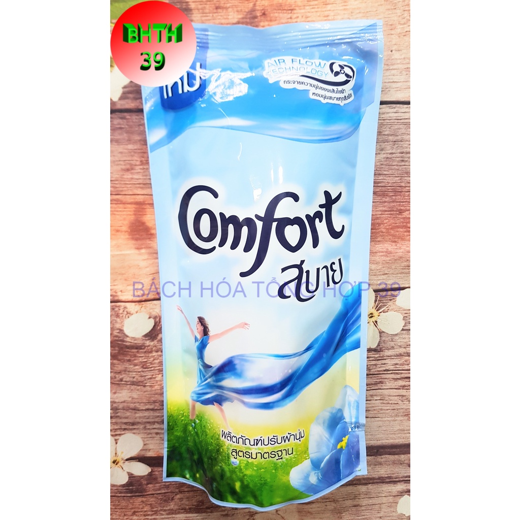 Nước xả vải comfort Thái Lan gói 580ml (giao màu ngẫu nhiên)