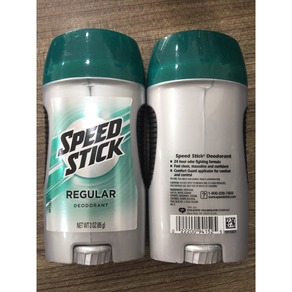 [HÀNG CHUẨN] Sáp Khử Mùi Speed Stick Regular 85g USA