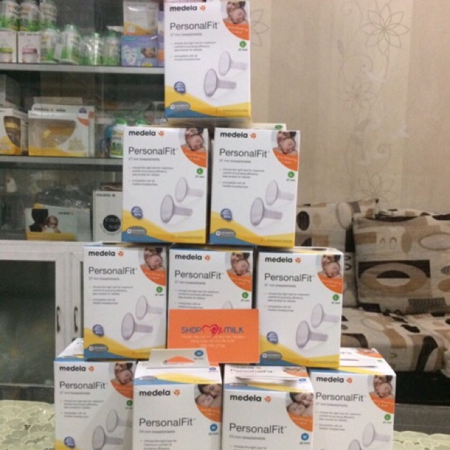 Phễu chụp máy hút sữa Medela size 21mm, 24mm, 27mm, 30mm, 36mm.