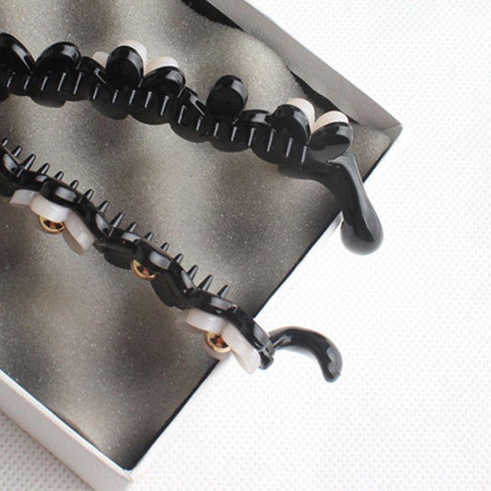 Kẹp Tóc Công Chúa Saturna Bằng Acrylic Màu Ngà