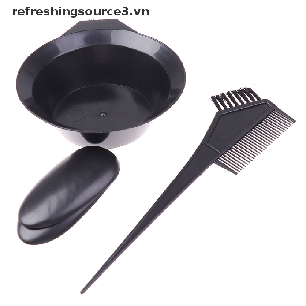 Bộ 3 Dụng Cụ Hỗ Trợ Nhuộm Tóc Bằng Nhựa Tiện Lợi